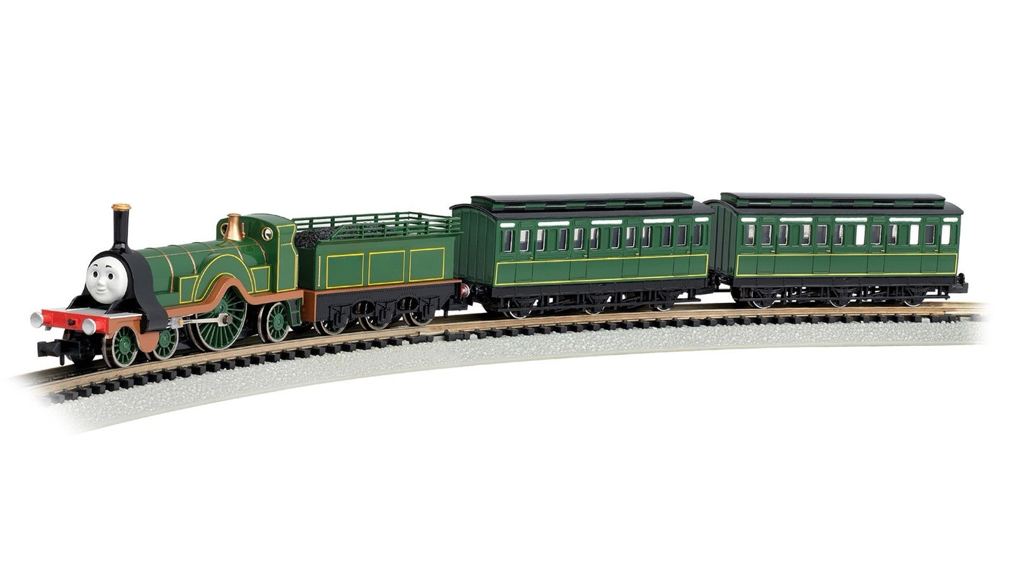 Bachmann N Scale Emily's Passenger Electric Train Set 24031 Thomas & Friends