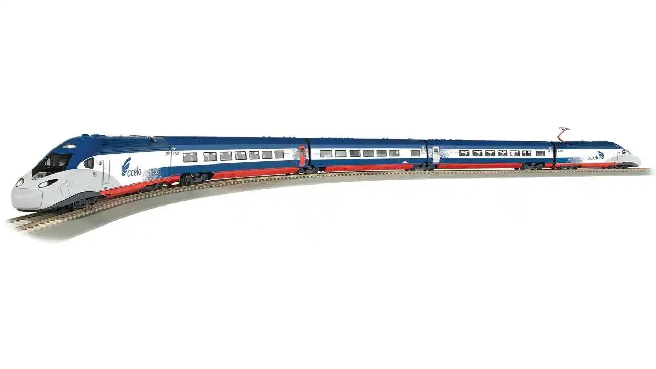 BACHMANN 01206 HO SPECTRUM AMTRAK ACELA II TRAIN SET