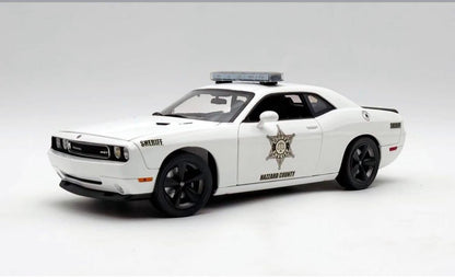 1:18 Hazzard County Sheriff - 2010 Dodge Challenger SRT 8 by ACME PREORDER