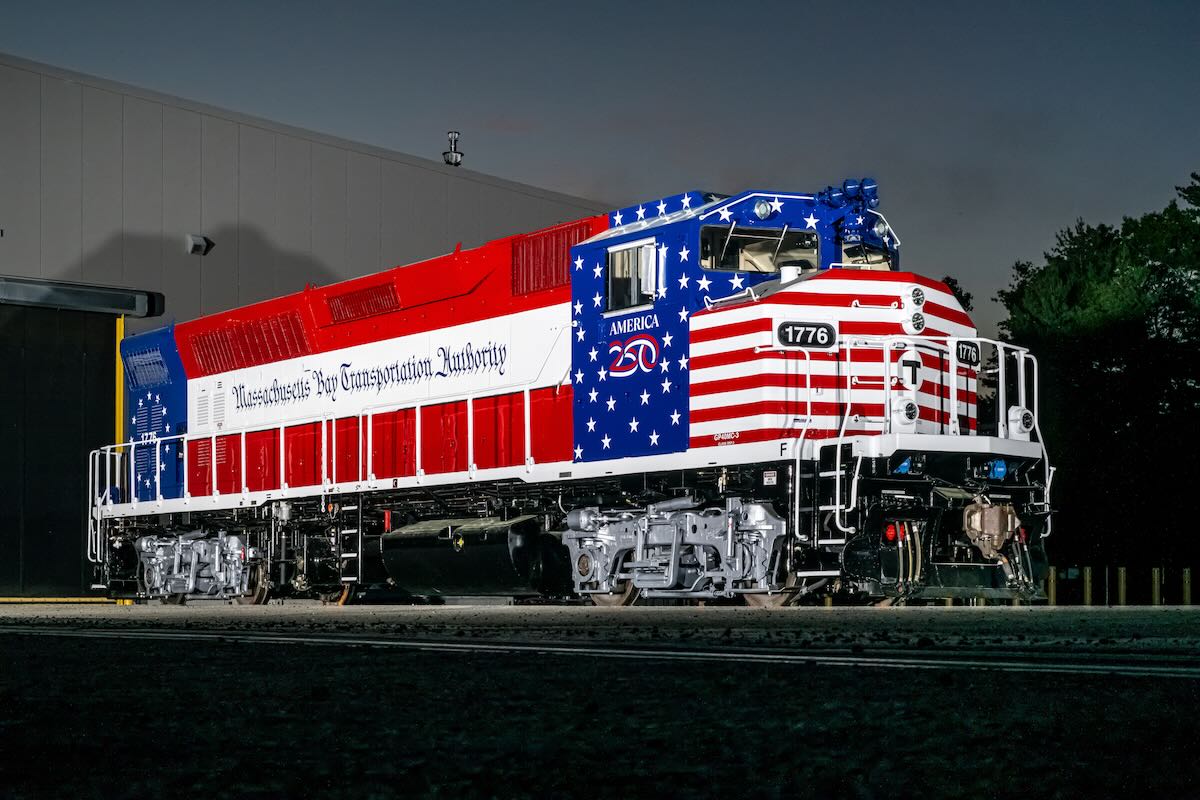 HO Scale MBTA GP40MC-2W Resin Cab