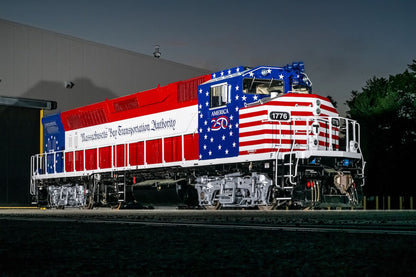 HO Scale MBTA GP40MC-2W Resin Cab