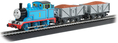 BACHMANN 00760 HO DELUXE THOMAS AND THE TROUBLESOME STARTER TRAIN SET