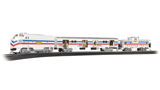 BACHMANN 00767 HO NORMAN ROCKWELL FREEDOM STARTER TRAIN SET