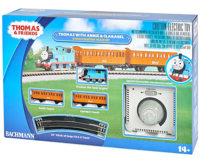 BACHMANN 24028 N THOMAS WITH ANNIE AND CLARABEL STARTER TRAIN SET