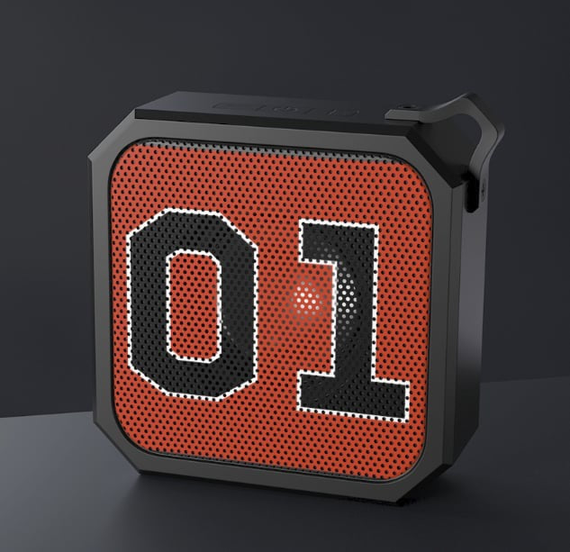 Orange 01 Bluetooth Wireless Speaker (New England Dukes Exclusive)