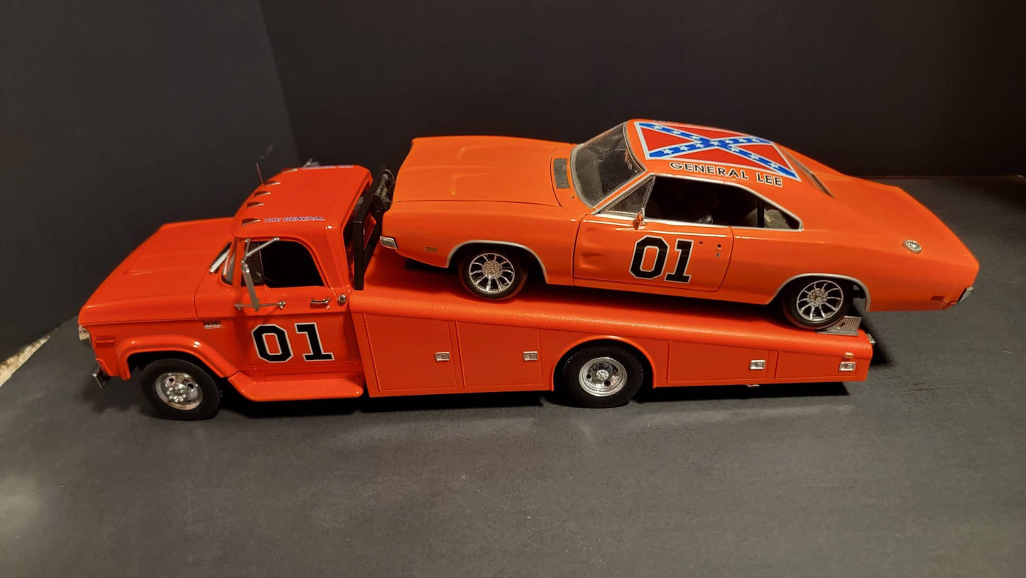 1:18 ACME 1970 Dodge D-300 Ramp Truck THE GENERAL NEW