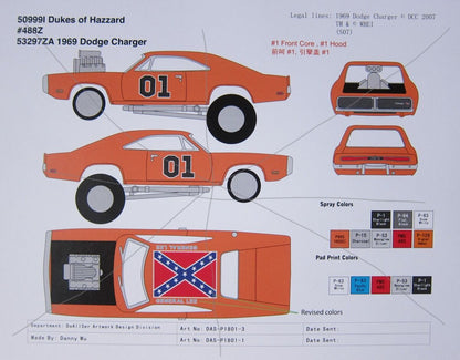 1:64 General Lee Zingers Johnny Lightning Series 2