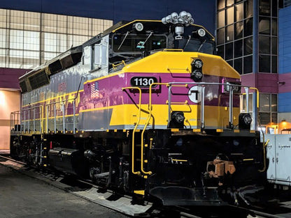 HO Scale MBTA GP40MC-2W Resin Cab