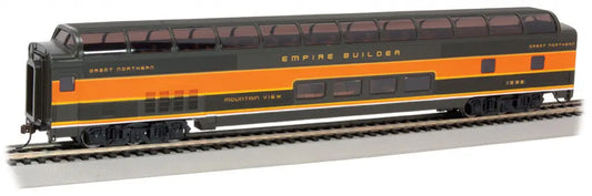 BACHMANN #13003 85' BUDD FULL DOME - GREAT NORTHERN (LIGHTED INTERIOR) CAPE COD CENTRAL