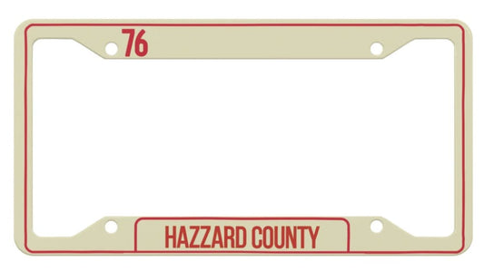 Dukes of Hazzard License Plate Holder