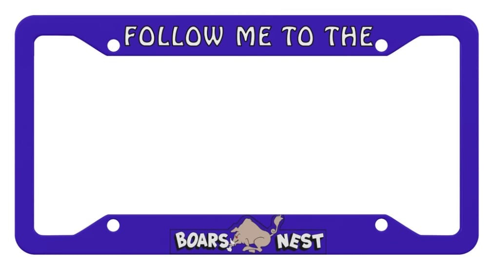 Dukes of Hazzard License Plate Holder