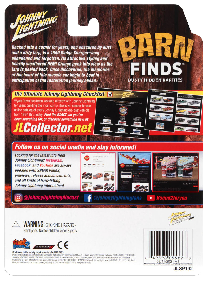 1/64 Generaal Lee Johnny Lightning Barn vindt exclusief