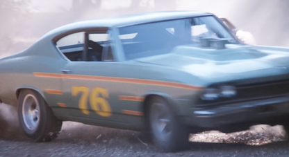 1:64 1968 Chevy Chevelle #76 Race Car New England Dukes Exclusive Greenlight