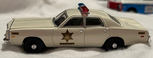 1:64 1977 Plymouth Fury - Hazzard County Sheriff (Hobby Exclusive) preorder