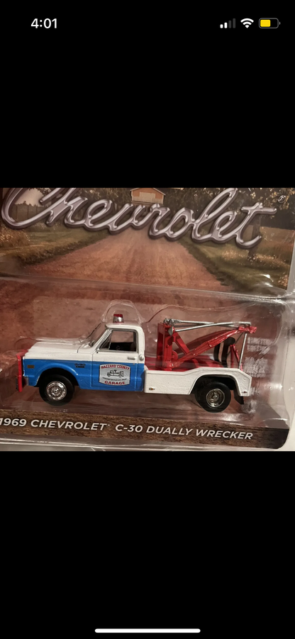 1:64 1969 Chevy C-30 COOTER'S TOW TRUCK HAZZARD COUNTY GARAGE PREORDER FEBRUARY